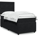 Box spring krevet s madracem crni 90x200 cm baršunasti | shoptok.hr
