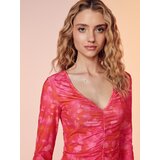 Sinsay ženska mini haljina s naborima 6336T-MLC | shoptok.hr
