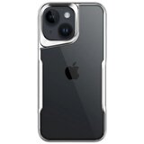  futrola transparent silikon sa okvirom za xiaomi redmi note 13 pro 4G srebrna Cene