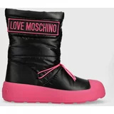 Love Moschino Snežke RACE50 črna barva, JA15855H0HIN000C