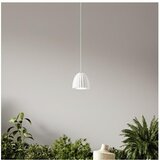  Ondaluce - Visilica na sajli CONCRETE 1xGU10/7,5W/230V Ø 10,5 cm beton/bela | Eponuda.com