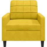  Fotelja žuta 60 cm baršunasta | shoptok.hr