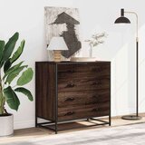 vidaXL Predalnik rjav hrast 70x41x70 cm inženirski les | Shoptok.si