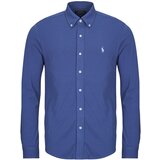 Polo Ralph Lauren CHEMISE AJUSTEE COL BOUTONNE EN POLO FEATHERWEIGHT Plava Cijene