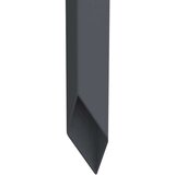 vidaXL Dekorativna ploča za vrt Antracit 50 x 140 cm Cijene