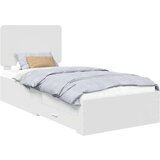  Okvir za krevet Bijelo 90 x 190 cm Konstruirano drvo | shoptok.hr