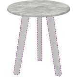  Gornji dio stola Beton siva 40 x 40 x 1.5 cm Konstruirano drvo | shoptok.hr