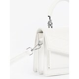 Shelvt White small women's handbag with a handle and strap | Shoptok.si