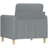  Fotelja svjetlosiva 60 cm od tkanine | shoptok.hr