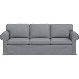 SOFA Svijetlo siva 215 x 82 x 80 cm tkanina | Eponuda.com