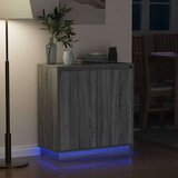  LED komoda za Siva sonoma 71 x 34,5 x 75 cm Konstruirano drvo | shoptok.hr