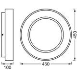 Ledvance-LED prigušiva stropna svetiljka SUN@HOME CIRCULAR LED/18,5W/230V Wi-Fi | Eponuda.com