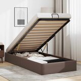 Maison Chic Otomanski Posteljni okvir - Enojna postelja - Postelja za odrasle brez vzmetnice rjav 100x200 cm-J1941, (21771826) | Shoptok.si