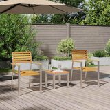  Vrtni set za objed 3 pcs Smeđa | shoptok.hr
