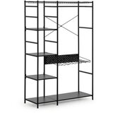 Kave Home crni ormar za odjeću Storn, visina 182 cm Cijene