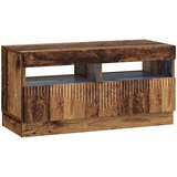  LED TV kabinet HOORN 3 kom. Staro drvo Konstruirano drvo Siva 81 x 35 x 40 cm | shoptok.hr