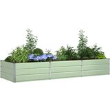  Sadilica Pastelno zelena 195 x 100 x 45 cm Cinkani čelik | shoptok.hr