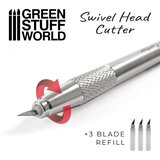 Green Stuff World Metal Swivel Head Hobby Knife Set | Metalni rotirajući skalpel nož set Cene