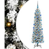 vidaXL Umestno božično drevo med 300 LED Zelena in bela 180 cm, (5000066965) | Shoptok.si