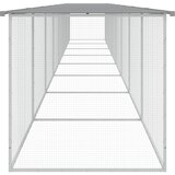  Kavez za kokoši s krovom svjetlosivi 803x98x90 cm čelični | Eponuda.ba