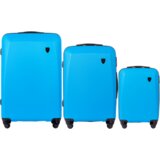  0125 PLOVER, Set od 3 ABS+ kofera (V,M,S) Wings, TRAPER PLAVA Cijene