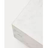 Kave Home Bela marmorna klubska mizica 50x100 cm Sorein – | Shoptok.si