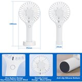 Venisymlis Prenosni Električni Ročni Ventilator (Bel), Primeren Za Notranjo In Zunanjo Uporabo, (22070365) | Shoptok.si