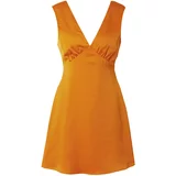 Selected Femme Obleka 'SLFSILLE' oranžna