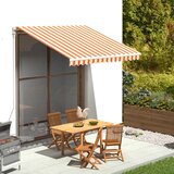 vidaXL Nadomestno blago za tendo rumeno in oranžno 3x2,5 m, (20609503) Cene