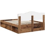  Konstrukcija postelje Star les 150 x 200 cm Masivno borovo les, (5000102395) | Shoptok.si
