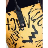 Vuch Wennie Grafitti Yellow Handbag | Shoptok.si