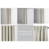 Restilo Krem zatamnjujuća/termo izolacijska zavjesa 140x270 cm Pleat – | shoptok.hr