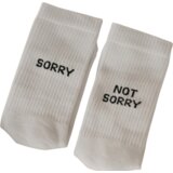 Eulenschnitt Bele nogavice "Sorry - Not sorry" - M (39-42) | Shoptok.si