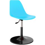 The Living Store Vrtljivi jedilni stoli 2 kosa modri PP - Jedilni Stol, (21419488) | Shoptok.si