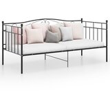 vidaXL Okvir za krevet na razvlačenje crni metalni 90 x 200 cm Cijene