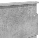  Postelja s shranjevanjem z vzglavjem Betonsko siva 150 x 200 cm, (5000106972) | Shoptok.si