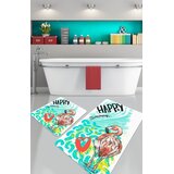  Happy Flamingo Multicolor Bathmat Set (2 Pieces) | Eponuda.ba