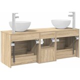  Set ormarića za kupaonicu 3 kom. Hrast sonoma 49,5 x 35 x 63 cm | shoptok.hr