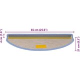  Ljepljivi tepisi za stepenice 30 kom 65x21x4 cm plavi | shoptok.hr