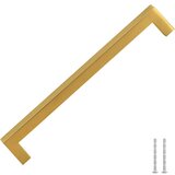 Ručke za ormarić 5 kom zlatne 192 mm od nehrđajućeg čelika | shoptok.hr