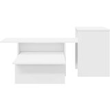  Konzolna stolica Bijelo 80 x 50 x 225 cm Konstruirano drvo | shoptok.hr