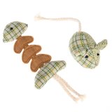 Modern Living ​​​​​​​riblja kost, set igračaka Glasgow s mačjom metvicom - 2-dijelni set | shoptok.hr
