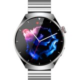 INF Pametna ura, Bluetooth klic in srčni utrip, krvni tlak in kisik v krvi Gray + Silver Steel, (21836353) | Shoptok.si