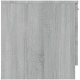  Noćni ormarići 2 kom boja dimljenog smeđi 40 x 39 x 40 cm | Eponuda.com