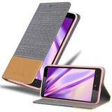 Cadorabo Ohišje, združljiv z Nokia v svetlo sivo rjavi barvi - zaščitni pokrov z magnetnim zapiranjem, stoječo funkcijo in režo za kartico, (20571487) | Shoptok.si