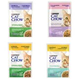 Purina Cat Chow sos za mačke Sensitive - Losos 26x85g | Eponuda.com