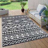 Vanjski tepih crni 120 x 180 cm PP Cijene