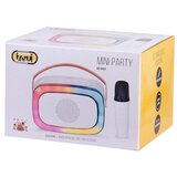 Trevi karaoke 10W, mini dimenzije, disco rasvjeta, mikrofon, bijela XR 8A01 | shoptok.hr