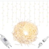  Svjetlosna zavjesa u obliku ledenih siga s 200 LED lampica | shoptok.hr