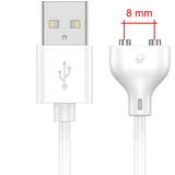 Nadomestni USB polnilni kabel - 8mm magnetni priključek